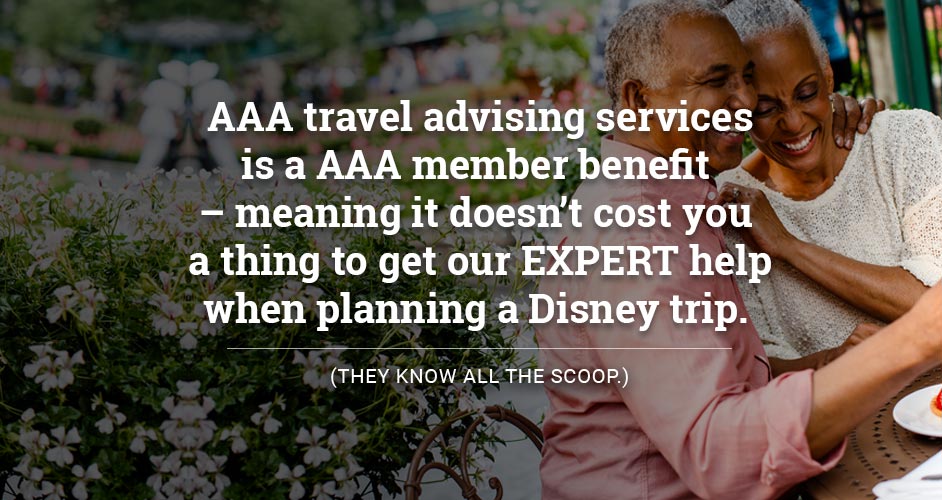 Travel consulting services is a AAA member benefit 
