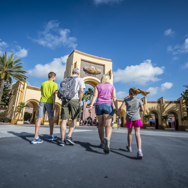 family at Universal Orlando Resort