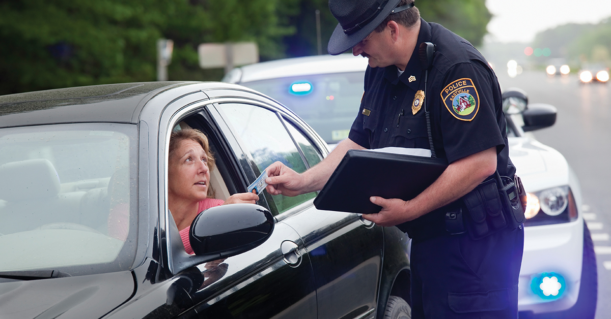 Speeding ticket