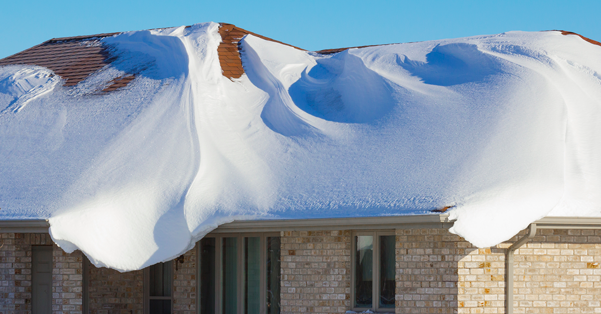 Snow on Roof