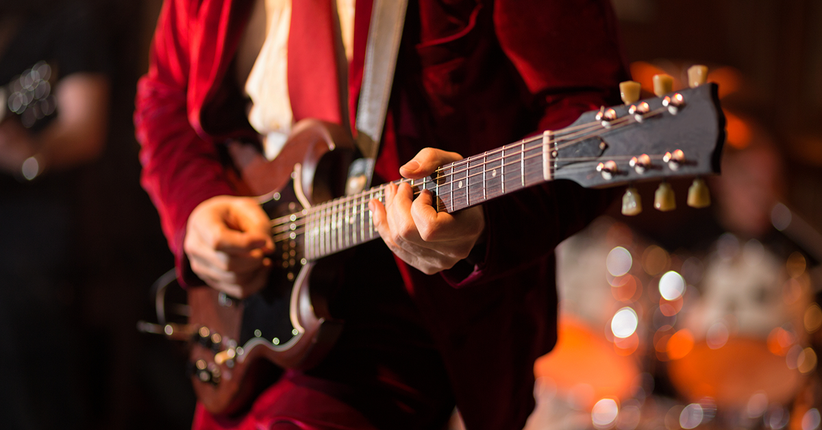 Blues Guitar Player