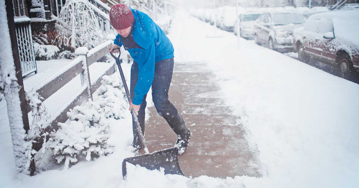 Keep sidewalks clear