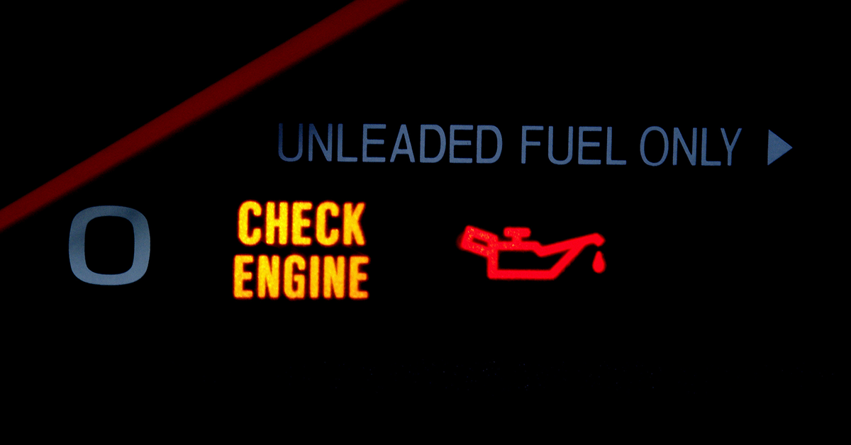 Check engine light