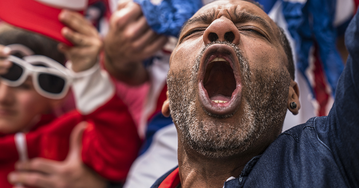 Football fan