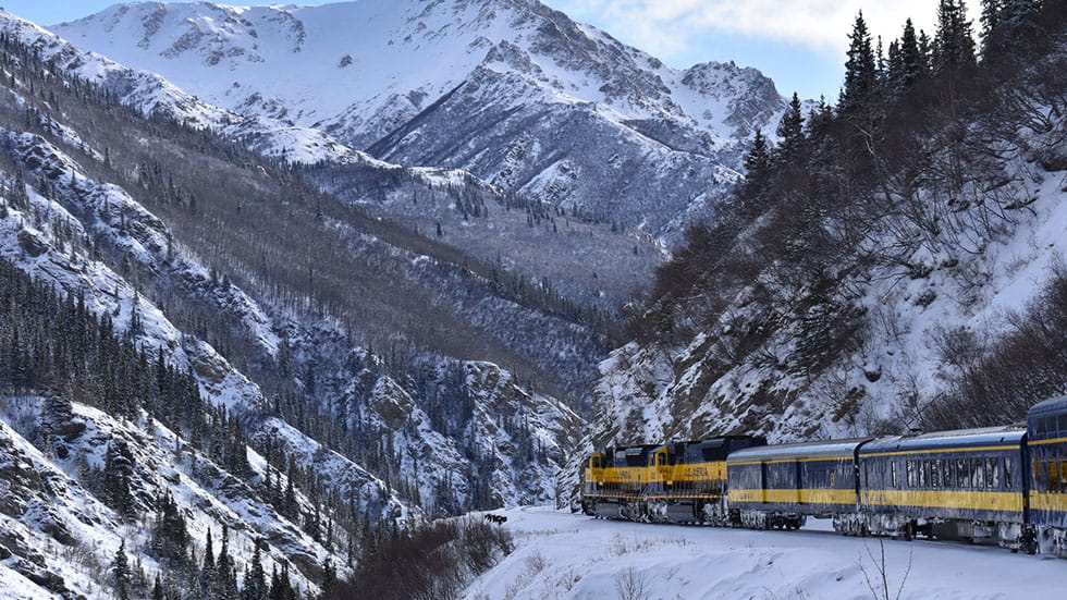 Aurora Winter Train